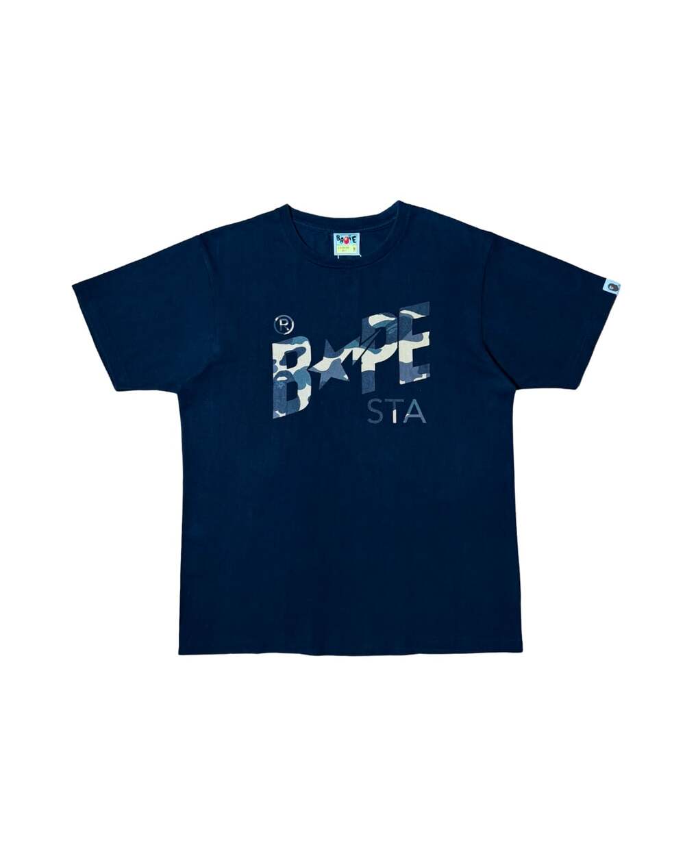 A Bathing Ape BAPE STA Camo Graphic Logo T-Shirt